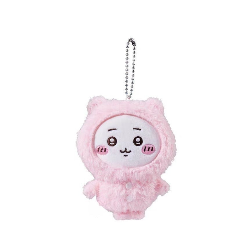 Chiikawa Fluffy Pyjama Plushie Keychain product - Chiikawa Merch