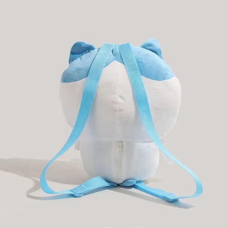 Chiikawa Hachiware Plush Backpack back view | Chiikawa Merch