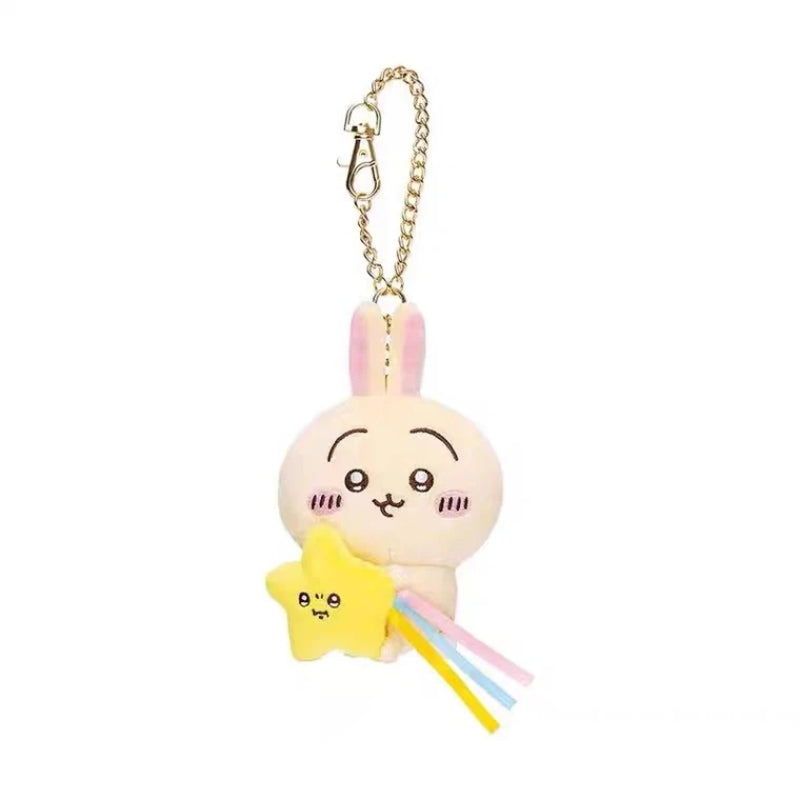 Chiikawa Usagi Star Plush Keychain - Chiikawa Merch