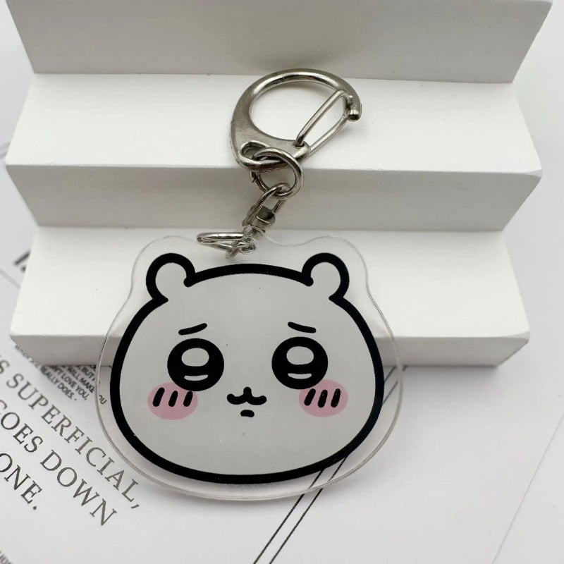 Chiikawa Crying Face Acrylic Keychain - Chiikawa Merch
