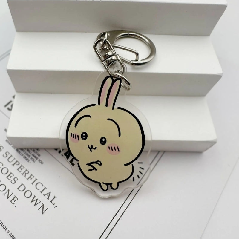Chiikawa Usagi Standing Acrylic Keychain - Chiikawa Merch