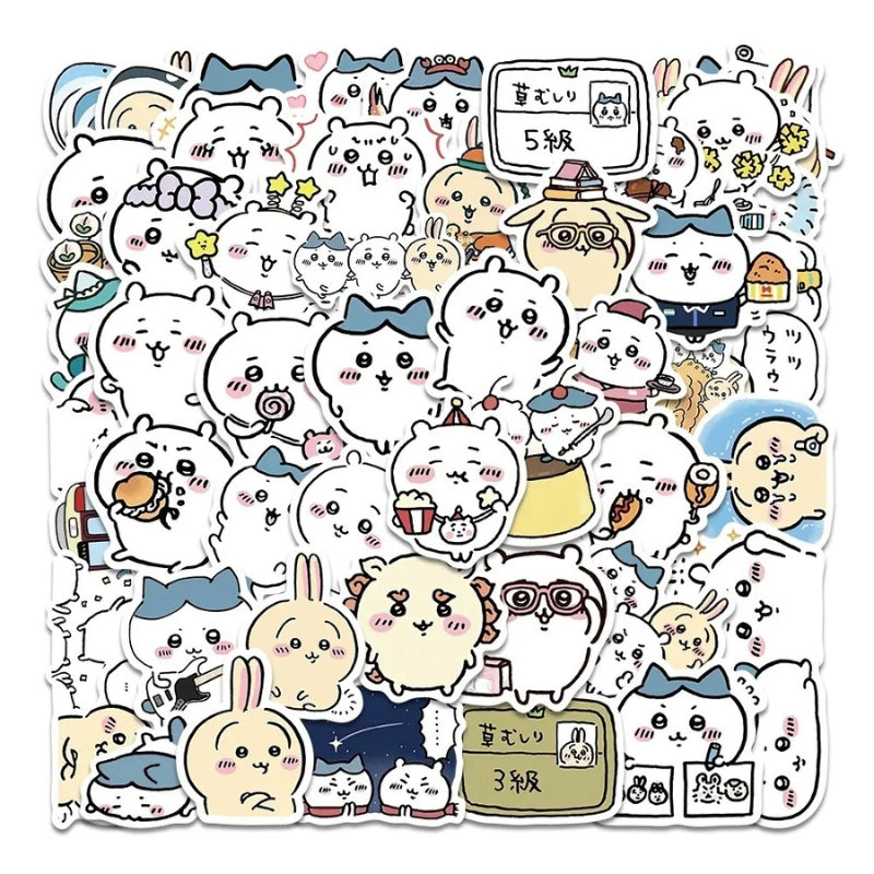 Chiikawa Kawaii Stickers Set product look  - Chiikawa Merch