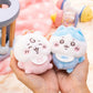 Chiikawa Baby Plushies Keychain Display on hands - Chiikawa Merch