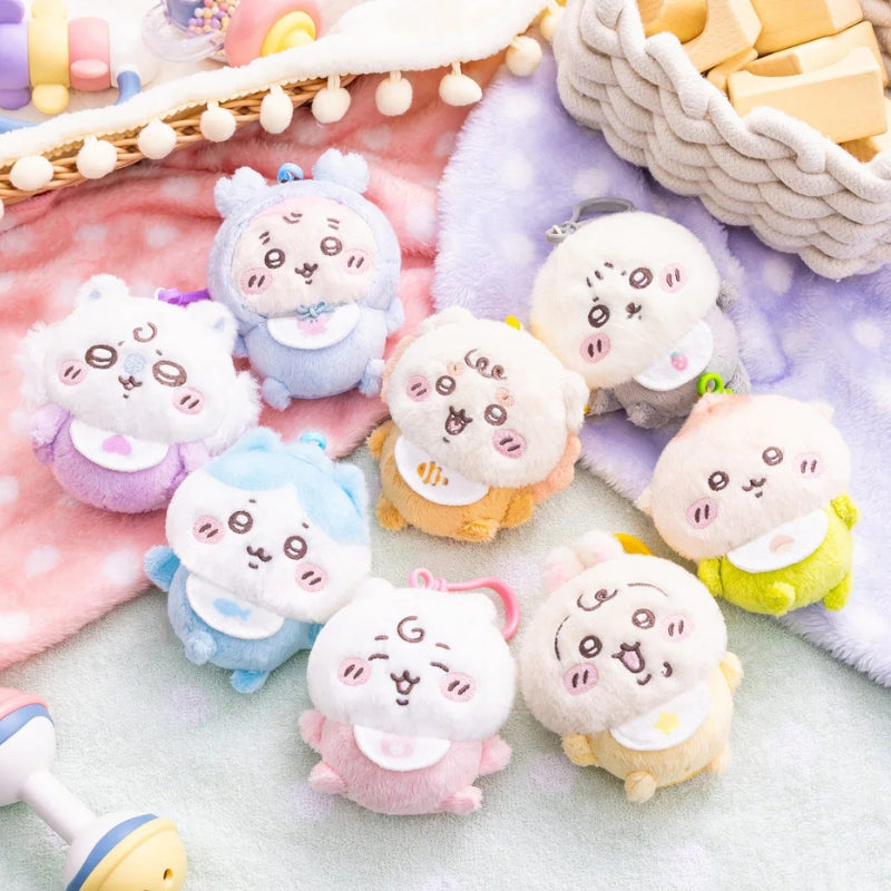 Set of Chiikawa Baby Plushies Keychain - Chiikawa Merch