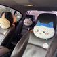Chiikawa Usagi Hachiware Car Neck Pillow Plush Demo - Chiikawa Merch