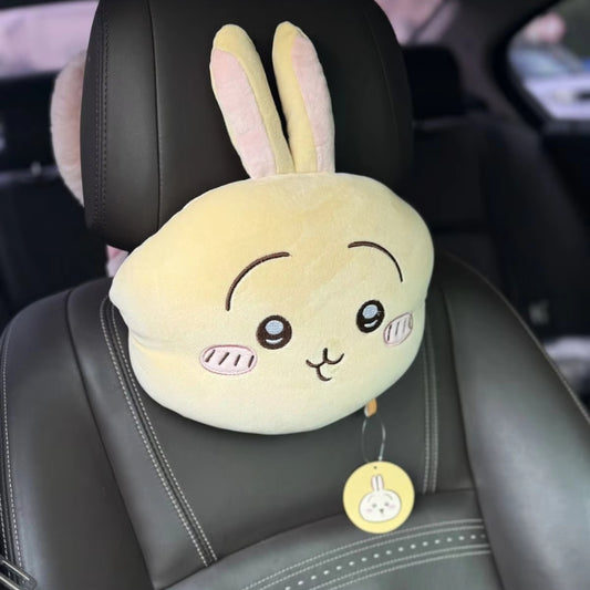 Chiikawa Usagi Car Neck Pillow Plush - Chiikawa Merch